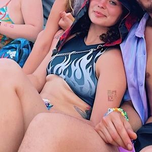 Freedom Ravewear Teaser Top black and white